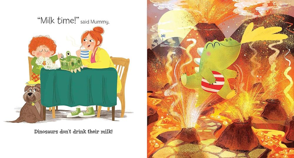 كتاب الديناصورات لا تذهب للنوم!