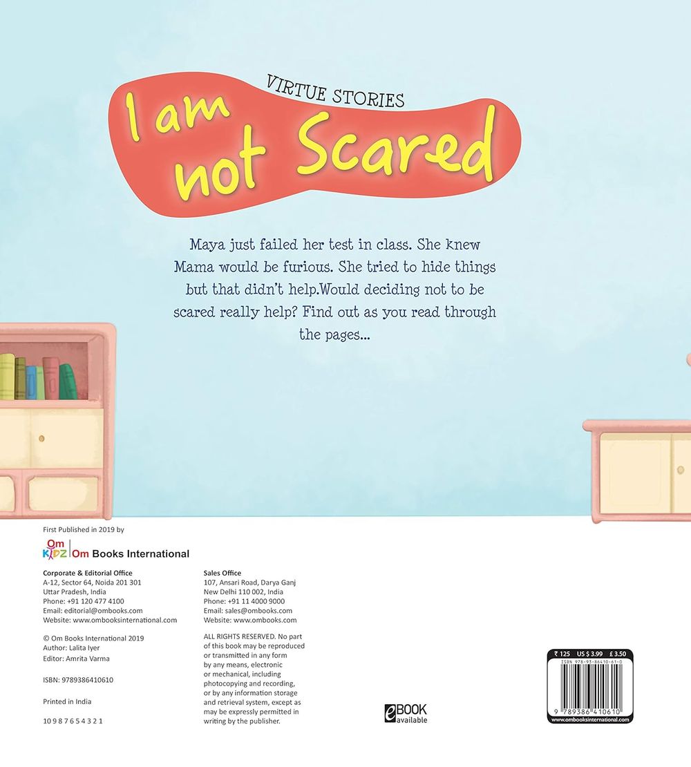 Om Books International - Picture Flat - I Am Not Scared