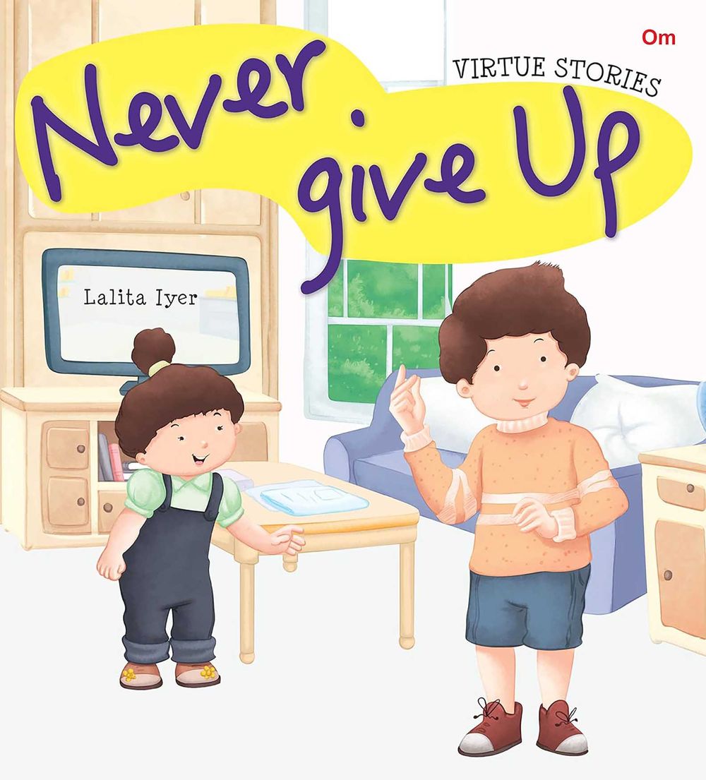 Om Books International - Picture Flat Never Give Up