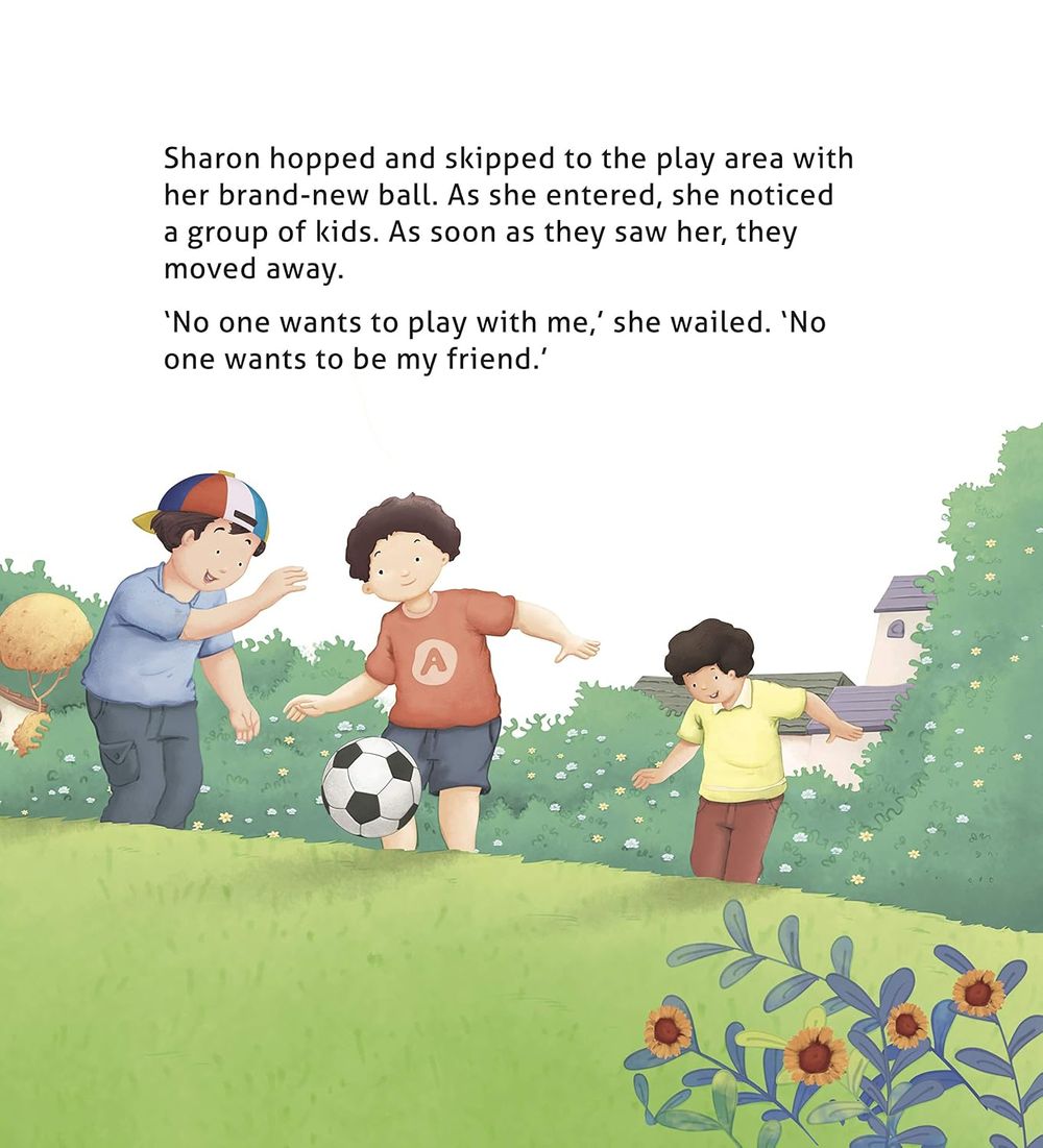 Om Books International - Picture Flat Play Fair Book