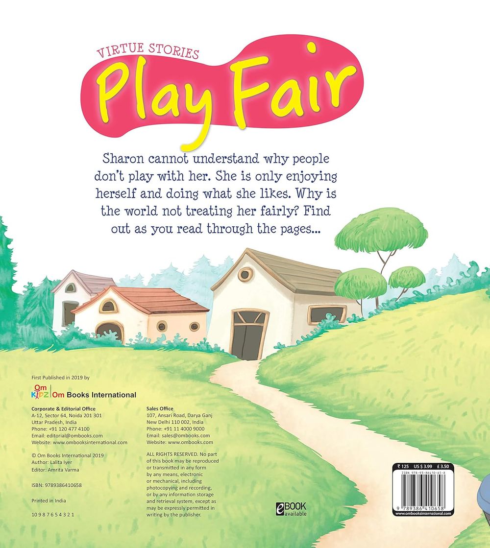 Om Books International - Picture Flat Play Fair Book