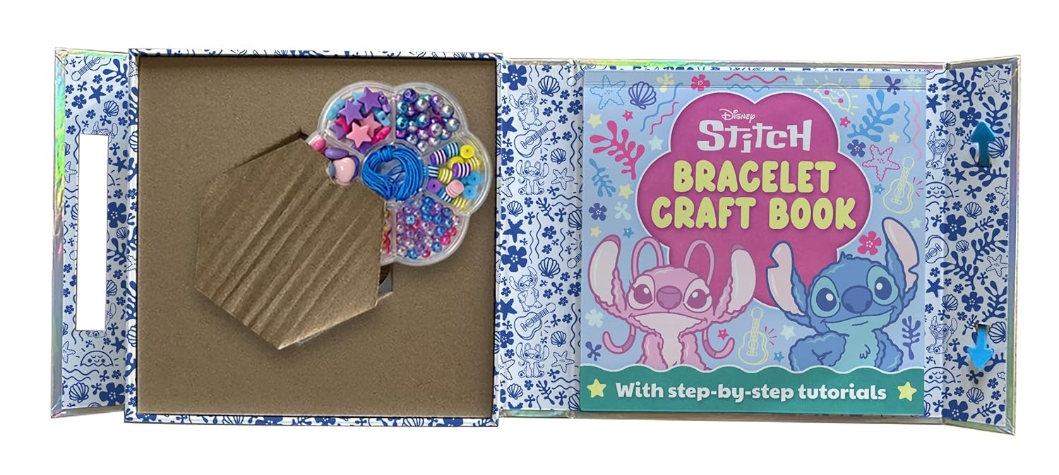 Igloo - Best Friends Activity Book & Bead Kit - Disney Stitch