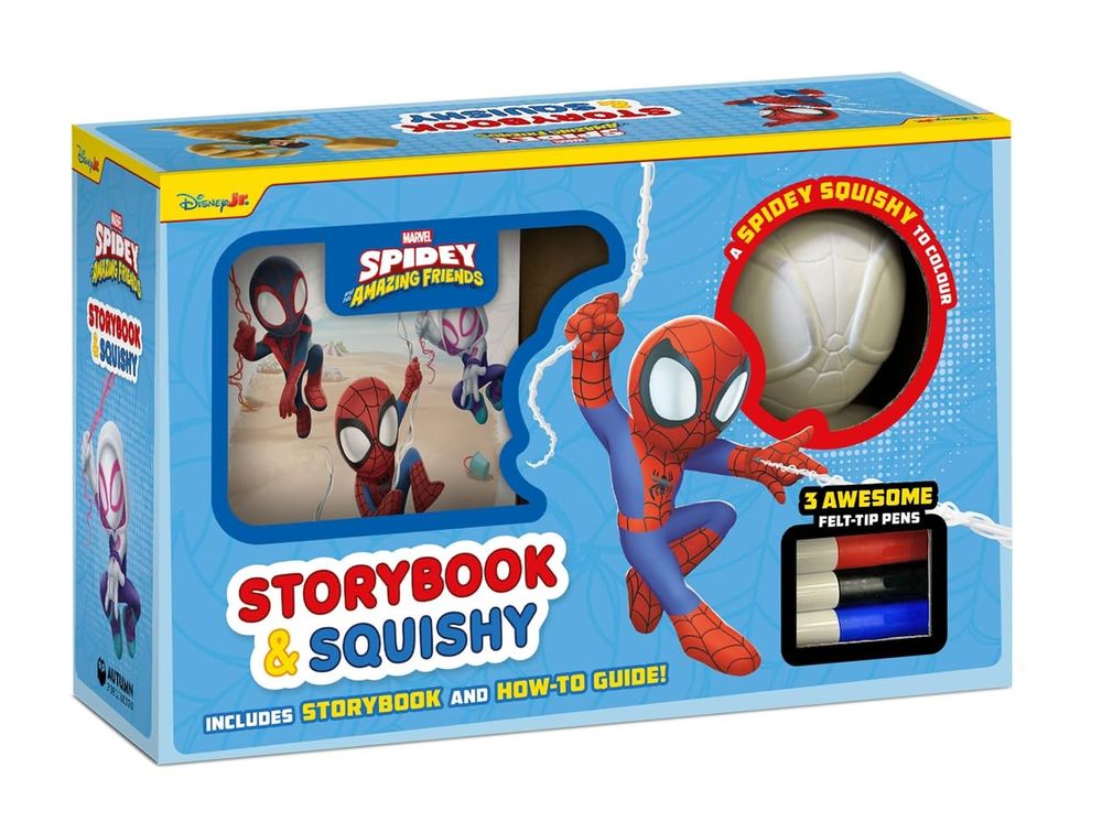 Igloo - Storybook & Squishy Toy - Marvel Spidey