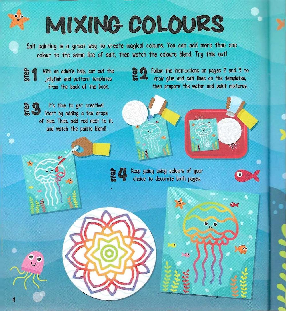 Igloo - Salt Art Activity Kit