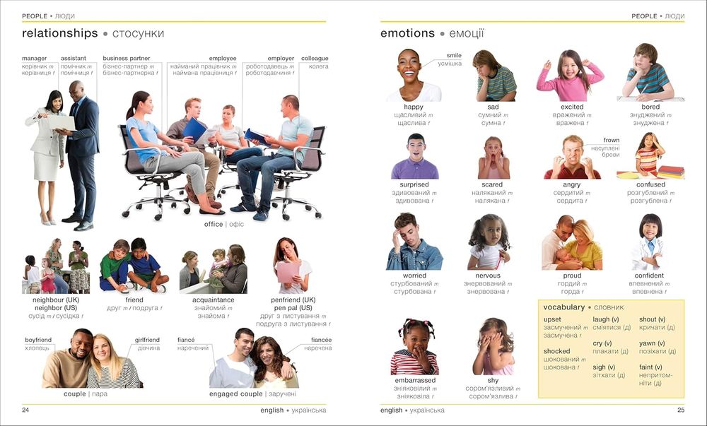 Ukrainian English Bilingual Visual Dictionary