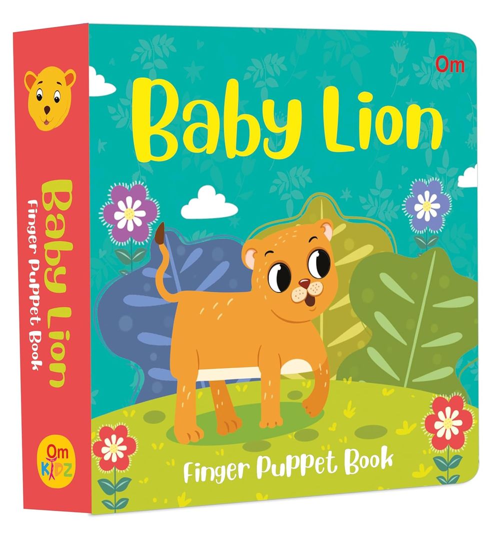 Baby Lion Finger Puppet Book