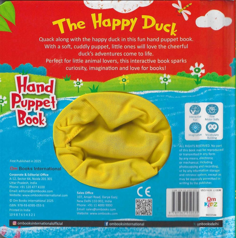 Hand Puppet The Happy Duck