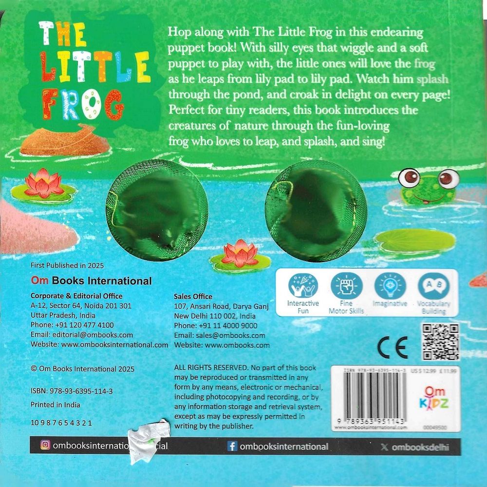 Googly Eyes Books The Little Frog