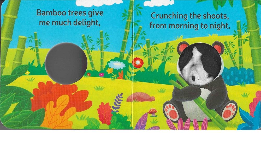 Cute Panda Finger Puppet Book