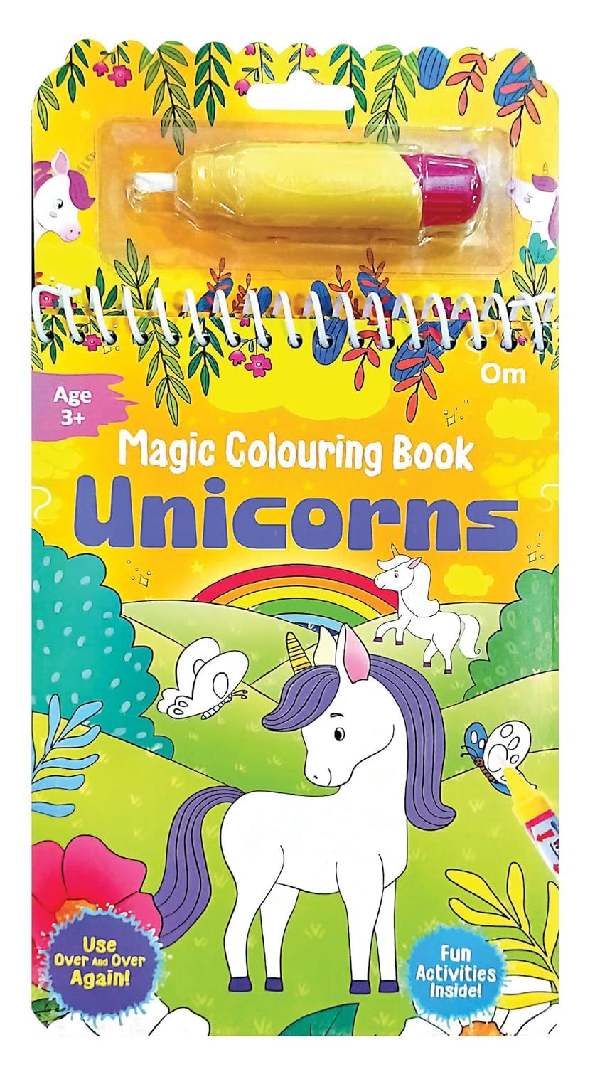 Unicorn Magic Colouring Book