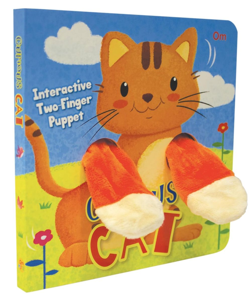 Interactive Two Finger Puppet Book: Curious Cat
