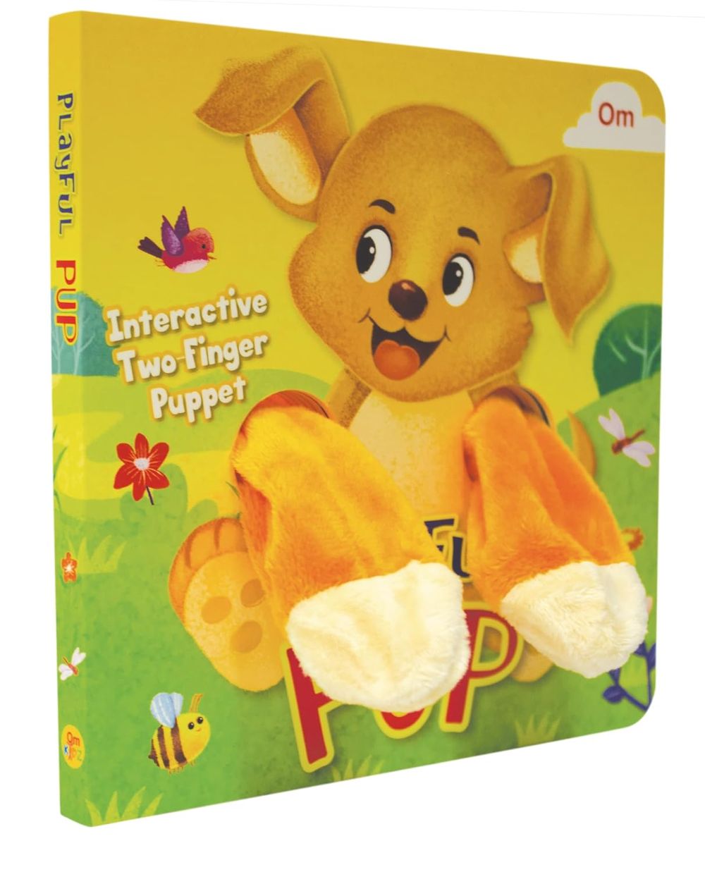 Interactive Two-finger Puppet Playful Pup