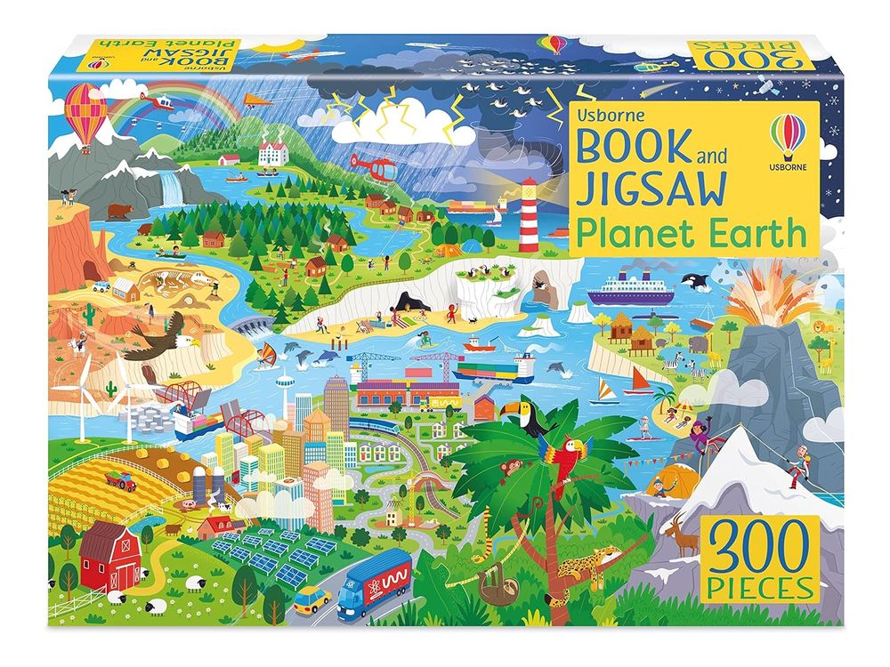 Book And Jigsaw: Planet Earth