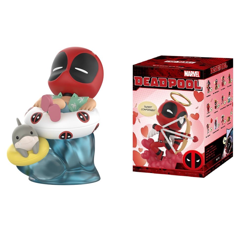 Pop Mart - Labubu Marvel's Deadpool Series - 12 Models - 1pc - Style May Vary