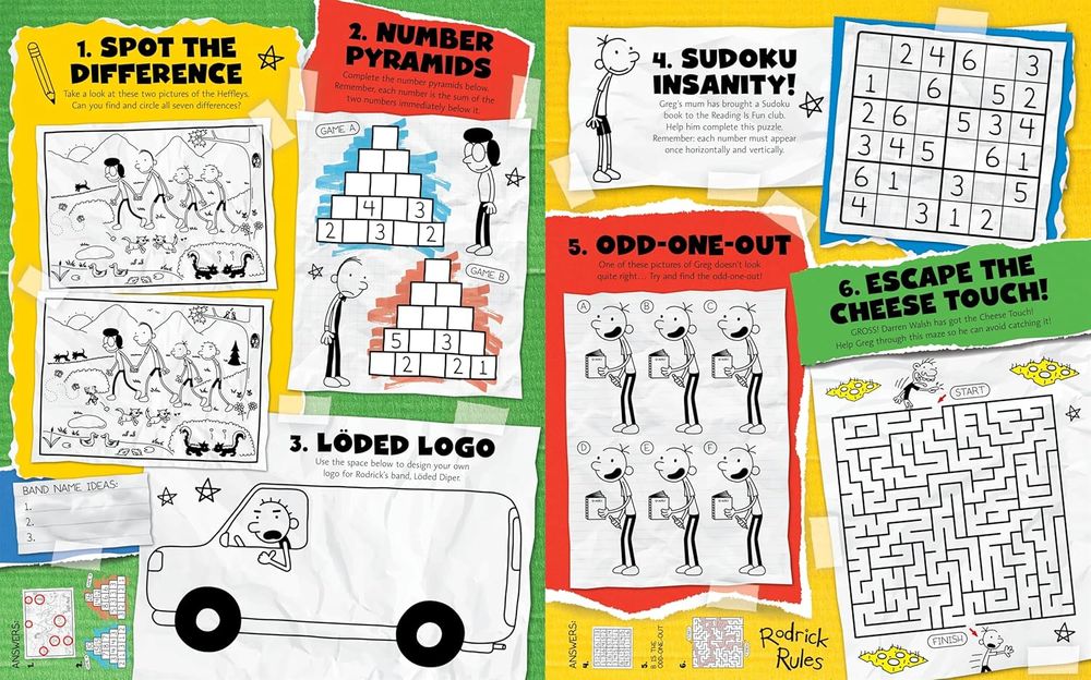 Diary Of A Wimpy Kid: Pop Heads 3D Craft