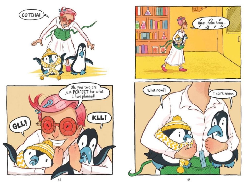 Pablo And Splash: Time-Travelling Penguins
