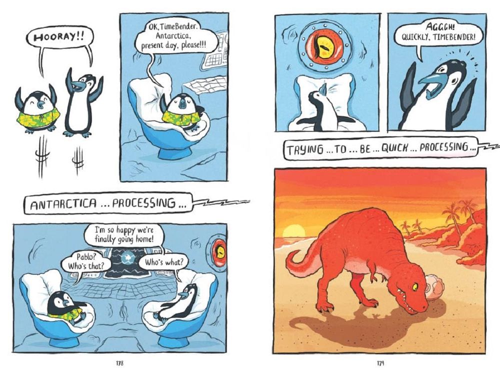 Pablo And Splash: Time-Travelling Penguins