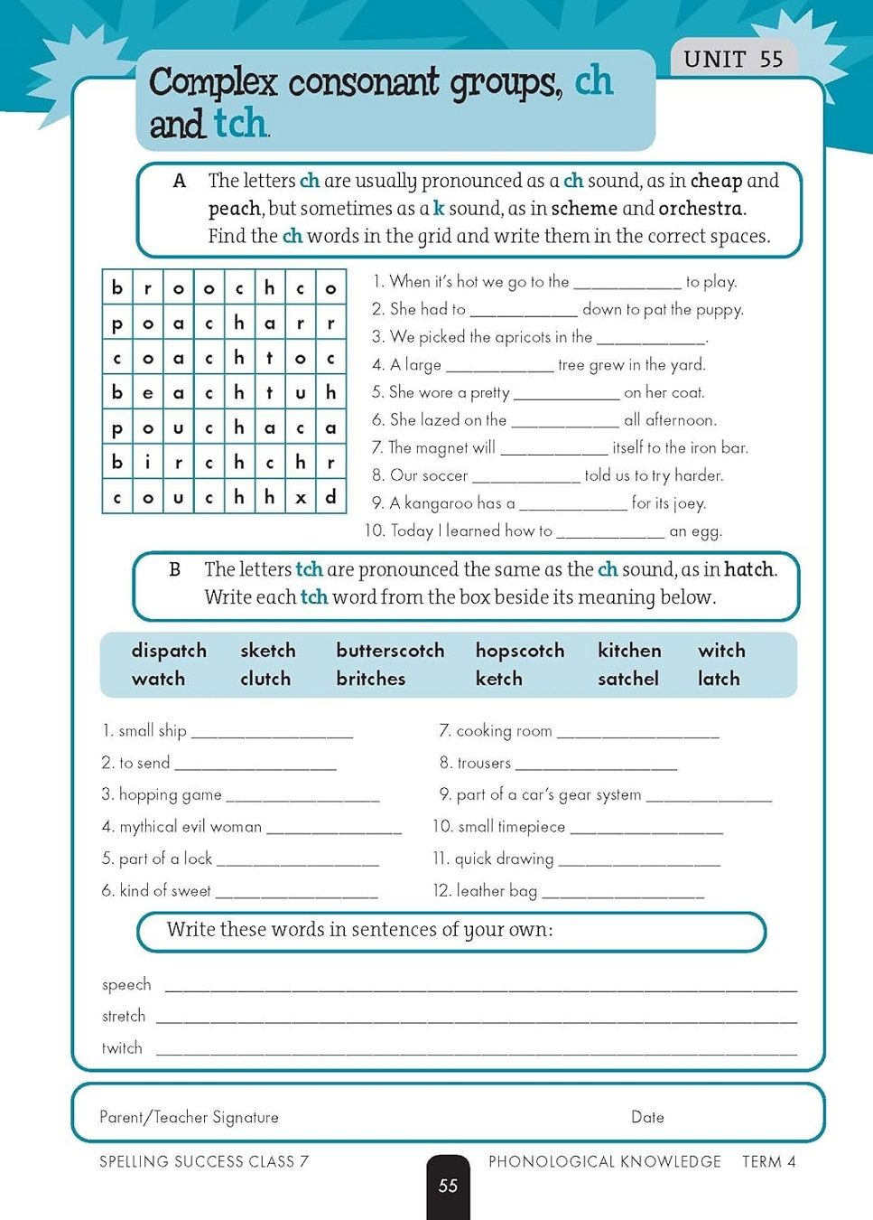 Spelling Success: Class 7