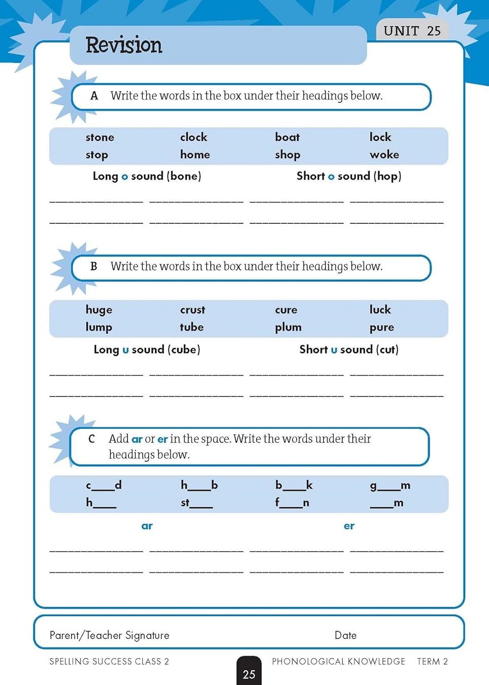 Spelling Success: Class 2