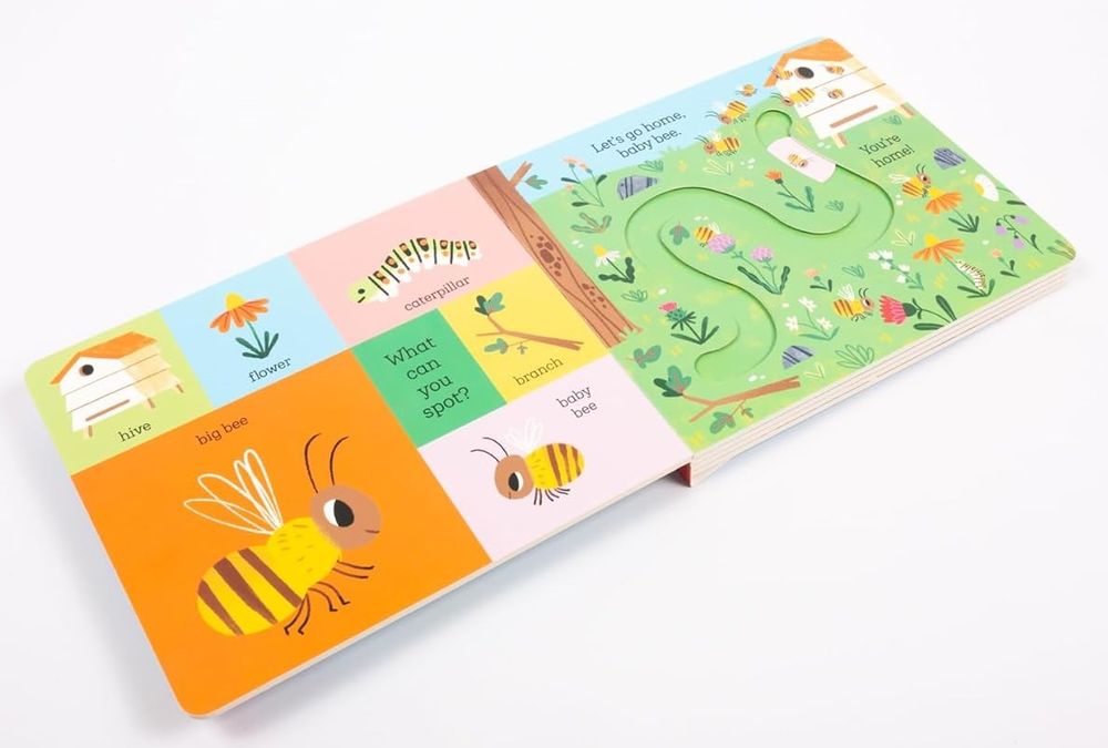 Let's Go Home Baby Bee Board Book
