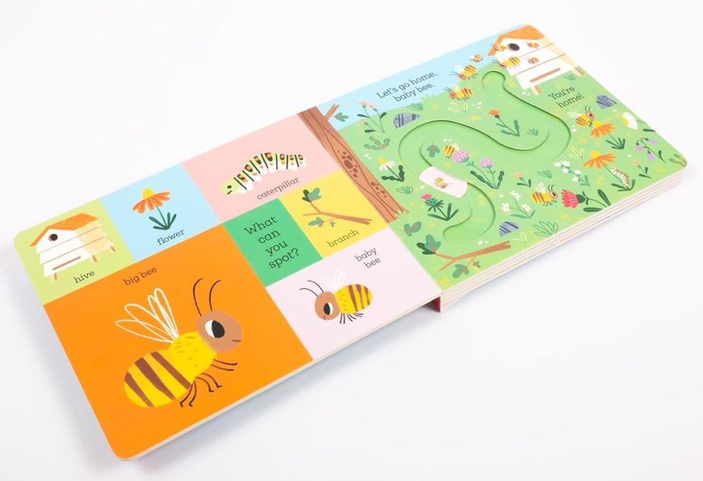 Let's Go Home Baby Bee Board Book
