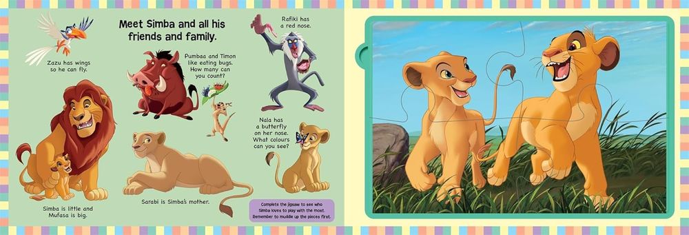 My First Jigsaw Book - Disney