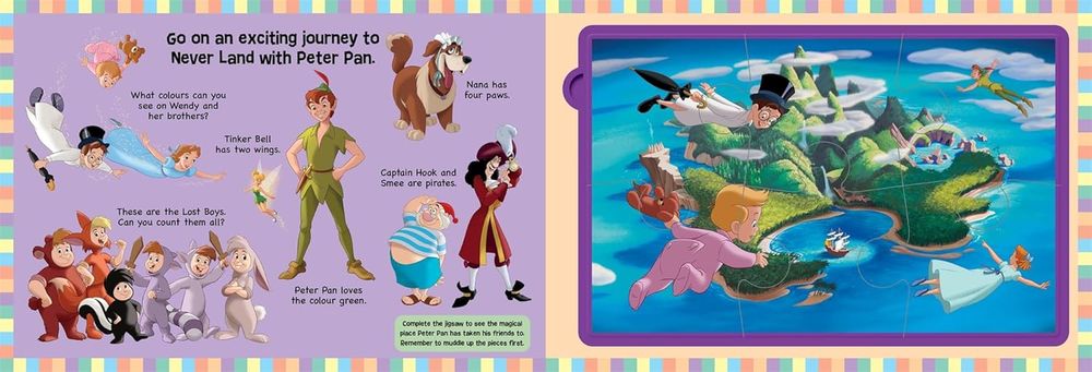 My First Jigsaw Book - Disney