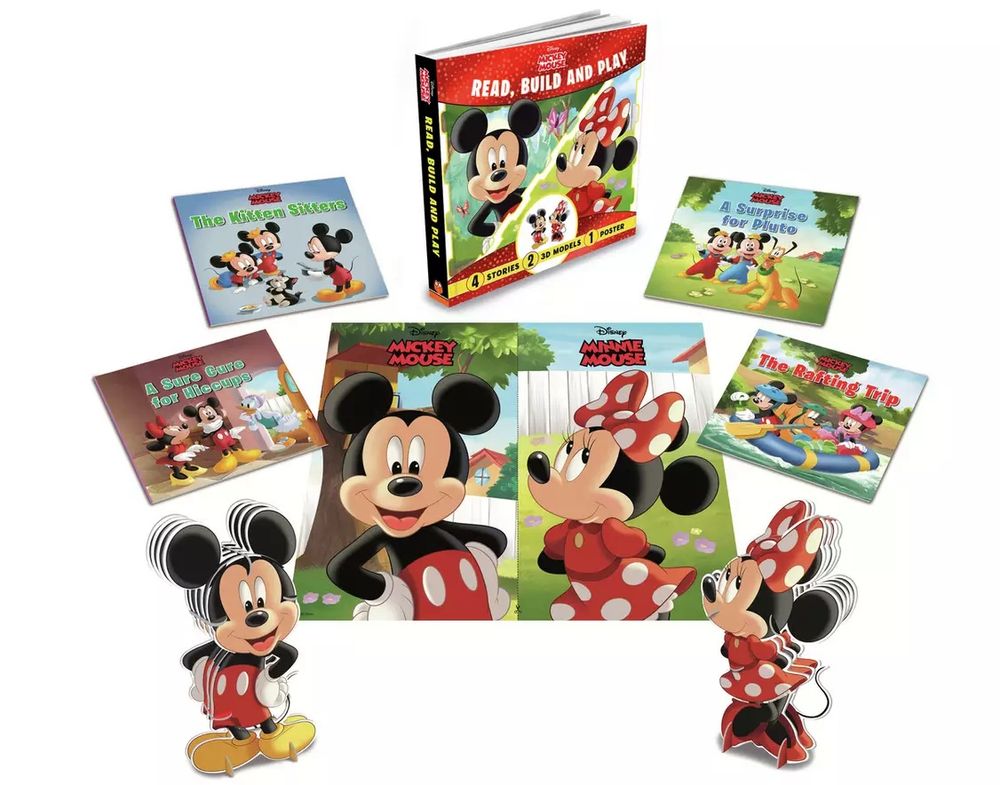 Disney Mickey Mouse: Read, Build And Play