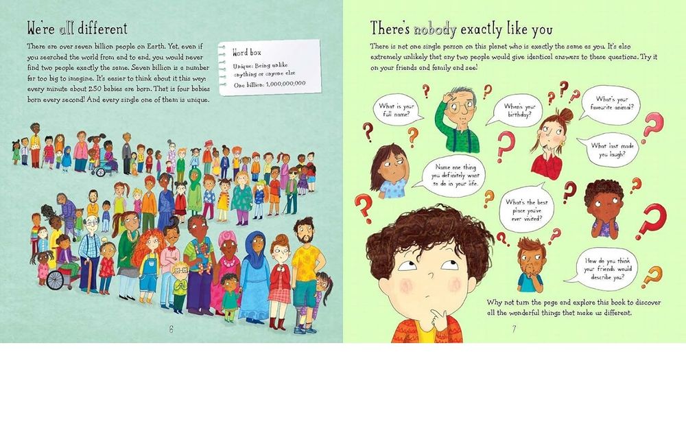 The Same But Different: A Let's Talk Book