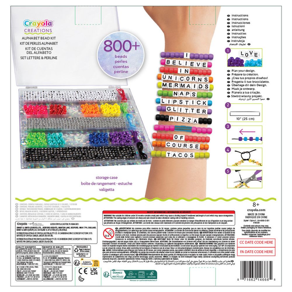 Crayola - Creations Personalized Bracelet Making Kit