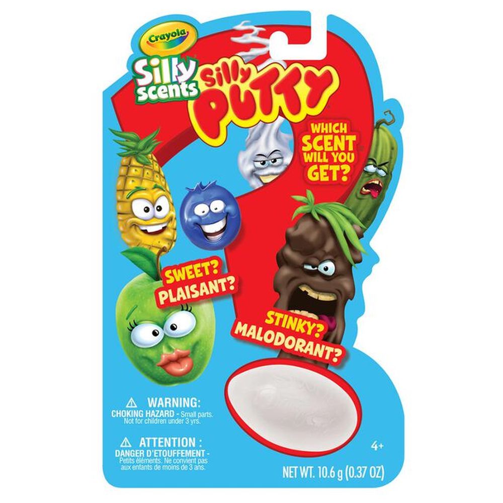 Crayola - Silly Scents Putty Mystery Egg Pack - 10.6 gm - Color May Vary - 1 Pc