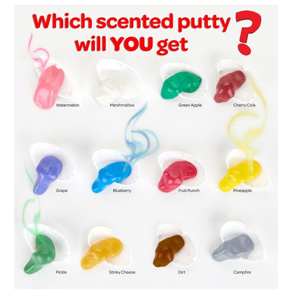 Crayola - Silly Scents Putty Mystery Egg Pack - 10.6 gm - Color May Vary - 1 Pc