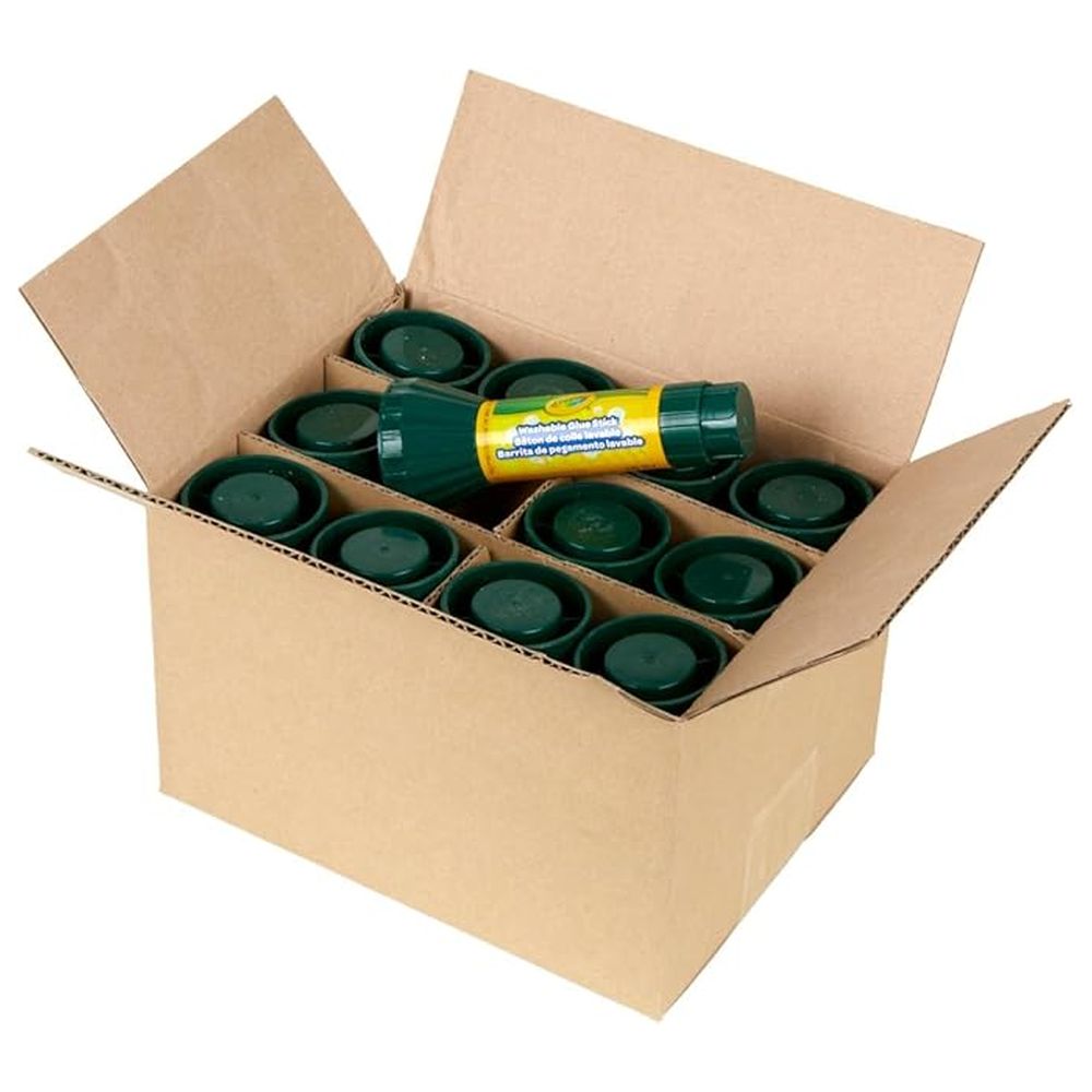 Crayola - Washable Glue Stick - 12 Pcs - 25 gm