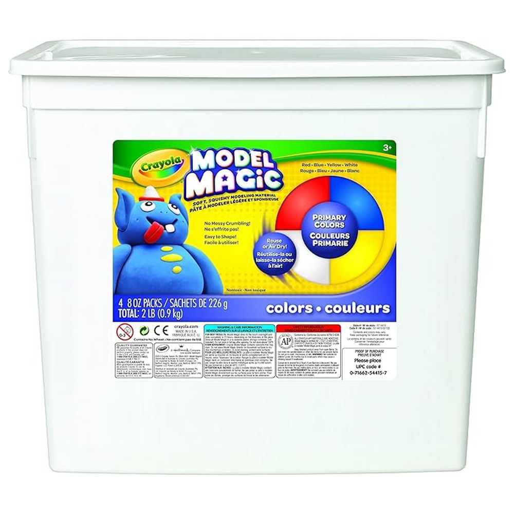 Crayola - Model Magic Modeling Clay - 4 Pcs - 226 gm