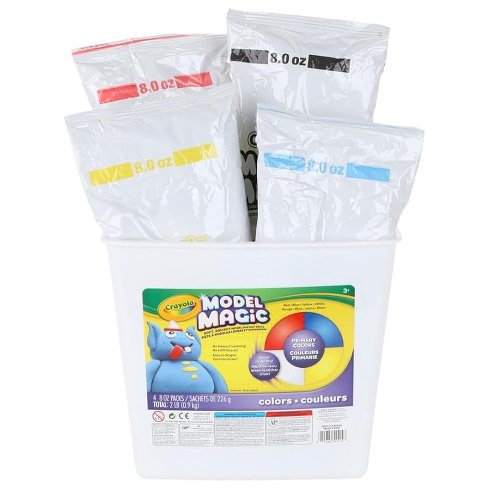 Crayola - Model Magic Modeling Clay - 4 Pcs - 226 gm
