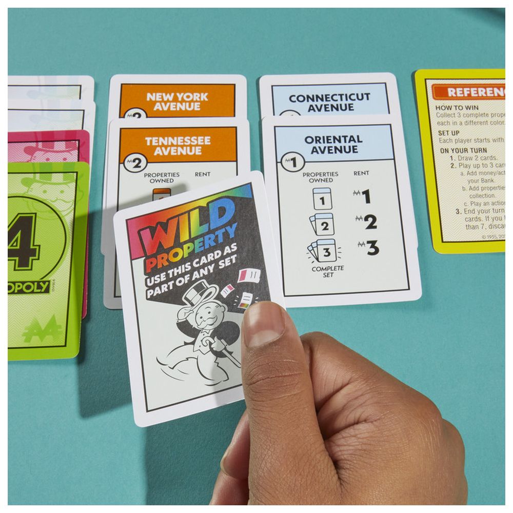 Hasbro Gaming - Monopoly Deal Swap, Steal & Scheme Card Gam