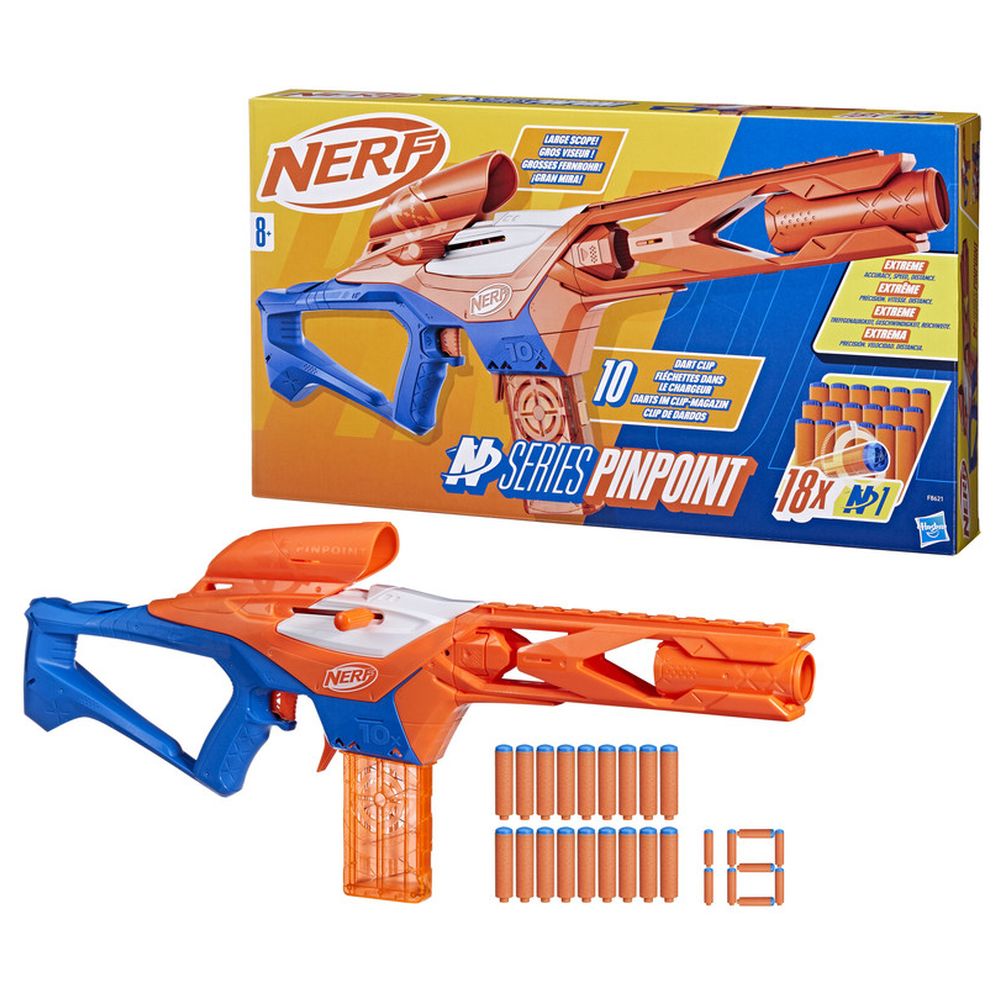 Nerf - N Series Pinpoint Blaster w/ Darts - 19 Pcs