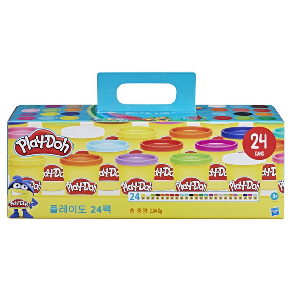 PlayDoh - Modeling Compound Set - 24 Pcs - 2.04 Kg