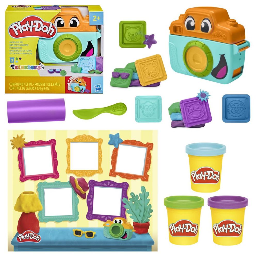 Play-Doh - Starters Photo Fun Set - 11 Pcs