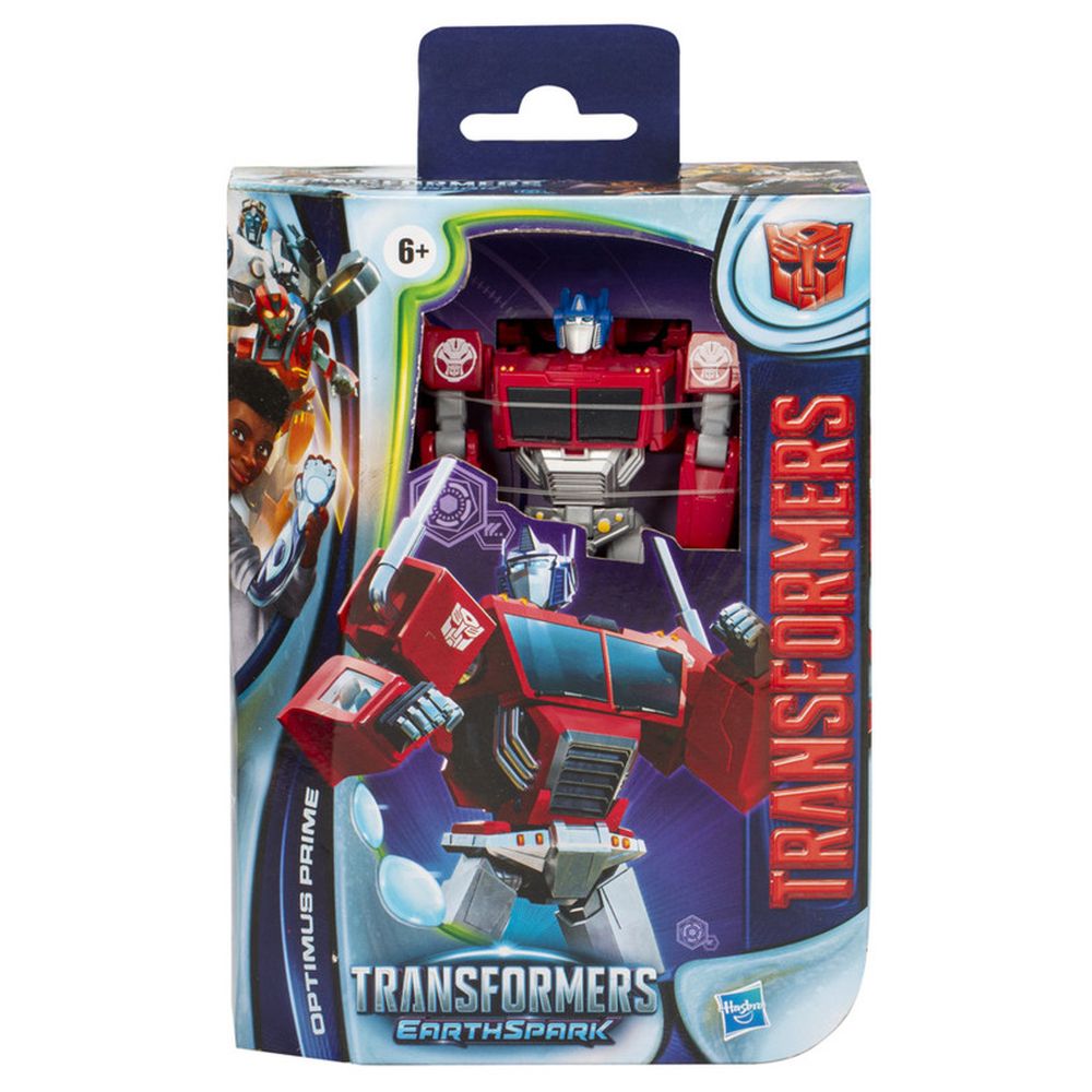 Transformers - Earthspark Deluxe Action Figure - Optimus Prime - 5-inch