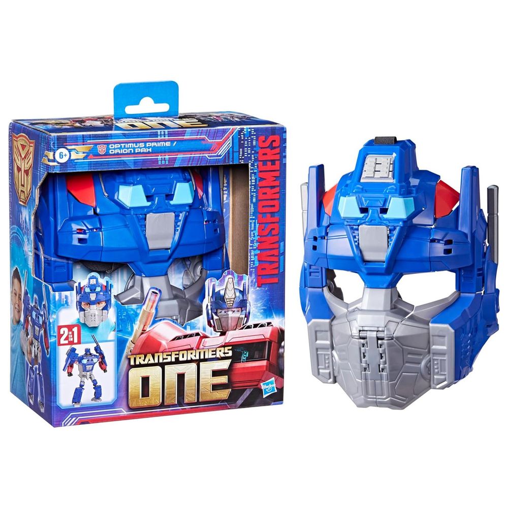 Transformers - 2-In-1 Optimus Prime Mask w/ Action Figure - 9.9-inch