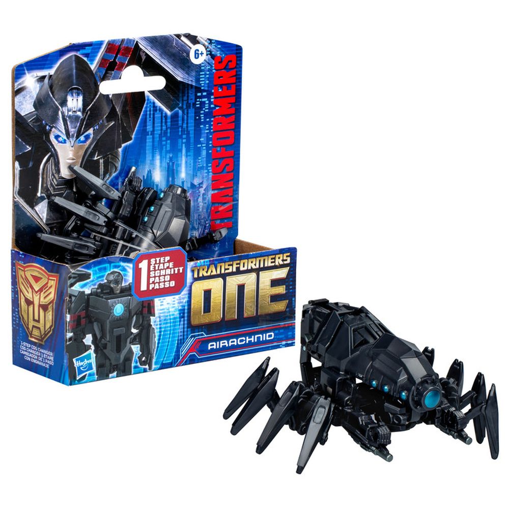 Transformers - One Cog Changer Action Figure - Airachnid - 4-inch