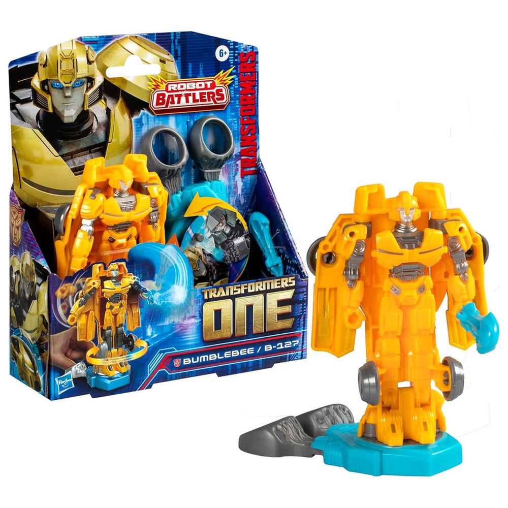 Transformers - One Robot Battlers Action Figure - Bumblebee - 4.5-inch