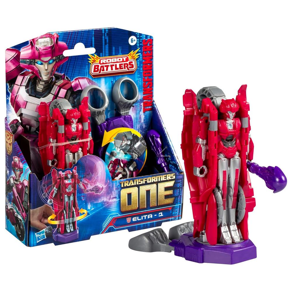 Transformers - One Robot Battlers Action Figure - Elita-1 - 4.5-inch