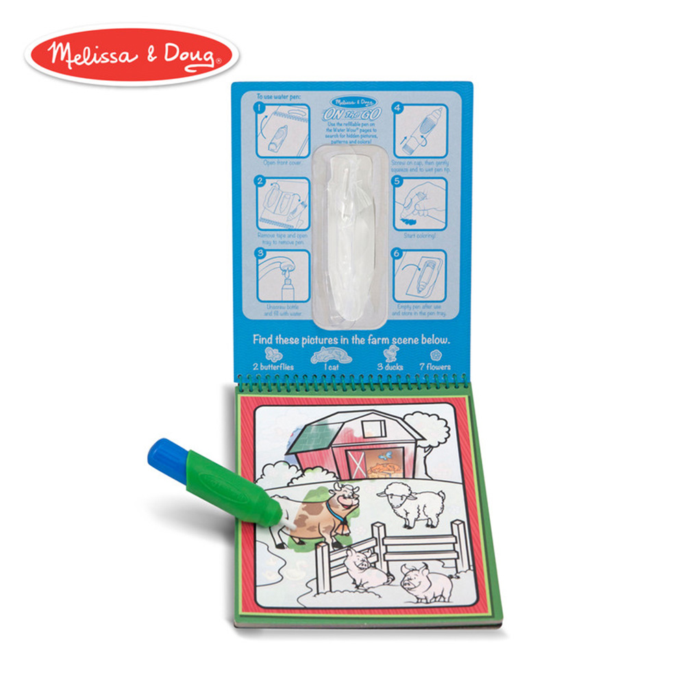 Melissa & Doug Water Wow! Animal Water Reveal Pad