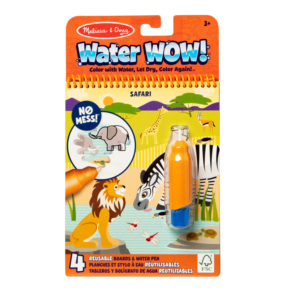 Melissa & Doug Water Wow! Safari Water Reveal Pad