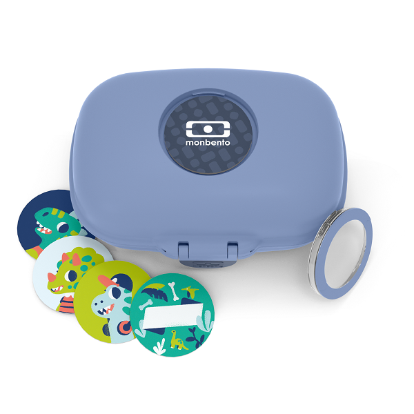 Monbento - Snack Box - 0.6l - Gram Blue Infinity