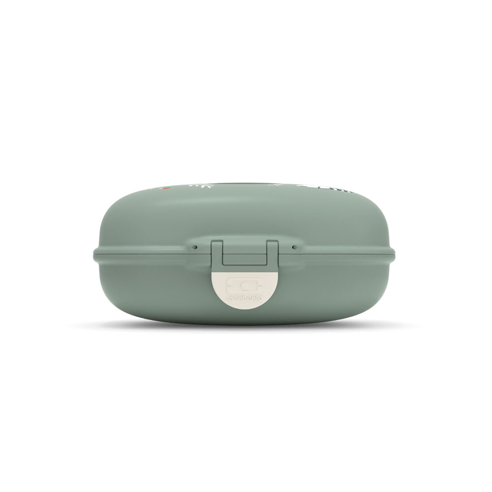 Monbento - Gram Snack Box - Green Raccoon