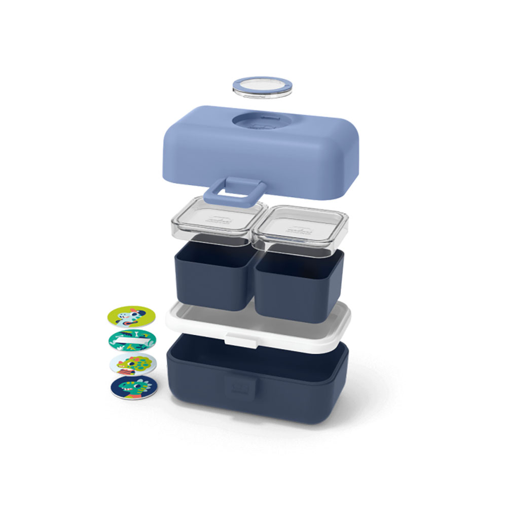Monbento - Lunch Box - 0.8l - Tresor Blue Infinity