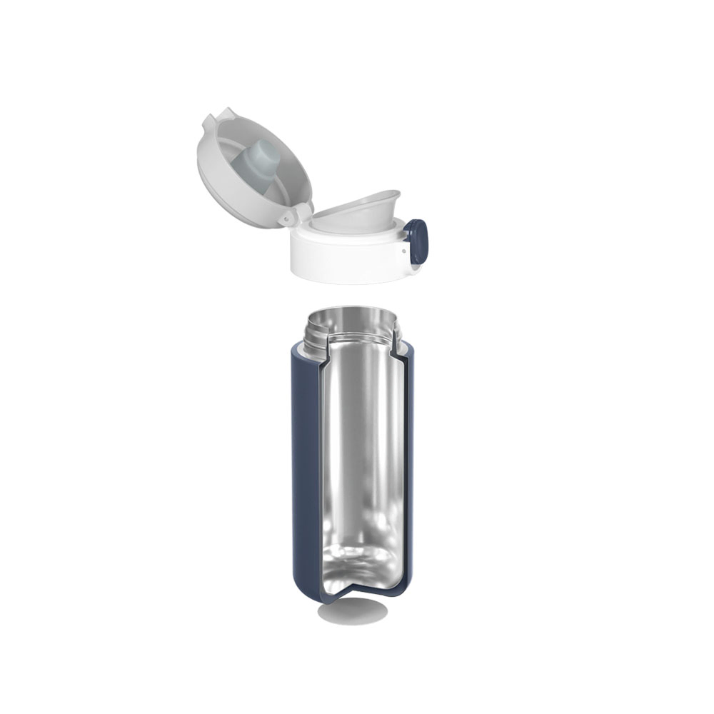 Monbento - Pop Compact Insulated Bottle - Blue Infinity